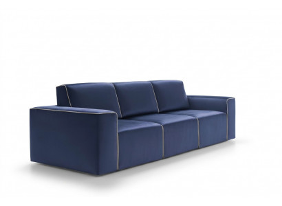 Dreisëtzer Canapé Polster Design Sofa Modern 3 Sëtz Sofas Zëmmer Miwwelen alfitalia