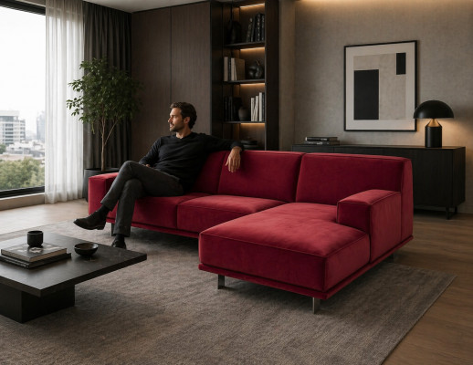 Wunnlandschaft Sofazen Eckcouch Textilstopp Design Eckssofa Couch Sofa alfitalia