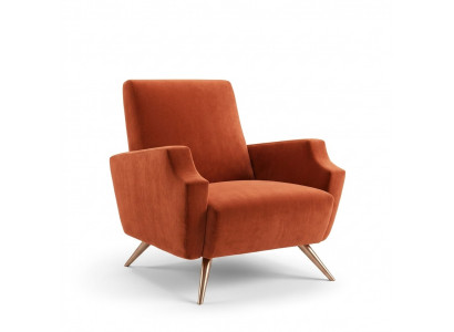 Fernseh Stull Polster Couch Stoff Design Relax Club Fauteuil Lounge Sofa 1 Sëtzer