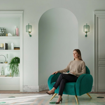 Design Lounge Club Stull Wunnzëmmer Relax Polster Gastro Still Sëtz alfitalia