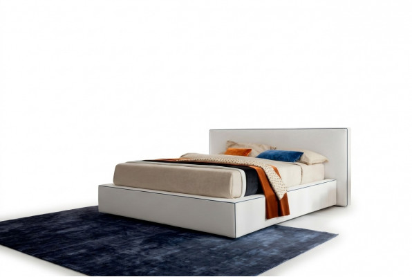 Italienesch Designer Bett Schlofkummer Better Textil Hotel Luxus Polster Miwwelen