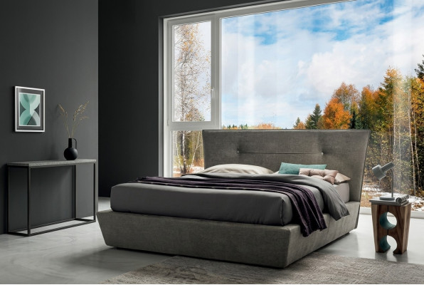 Designer Bett Schlofkummer Lieder Stoff Hotel Luxus Samett Polster