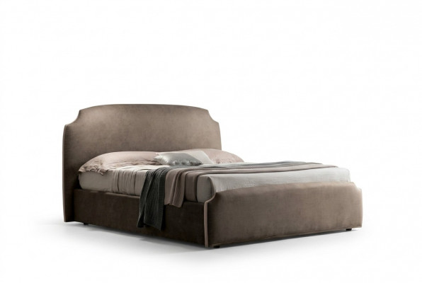 Luxus Duebel Schlofzëmmer Textil Better 200x200 Bett Polsterbett Italien Miwwelen