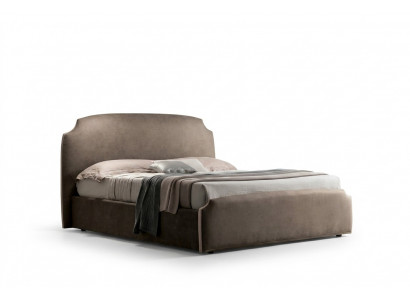 Luxus Duebel Schlofzëmmer Textil Better 200x200 Bett Polsterbett Italien Miwwelen