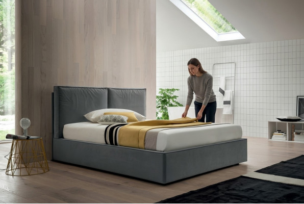 Better 200x200cm Luxus Schlofzëmmer Bett Polster Design Luxus Duebel Hotel Nei