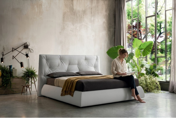 Design Astellunge Polsterbett Rumm Luxus Bett Hotel Royal Miwwelen Stoff Better
