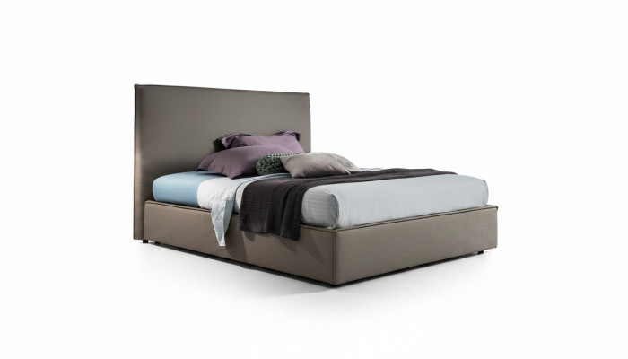 Luxus Duebel Better Braun 200x200 Schlofzëmmer Lieder Hotel Bett Polster Design