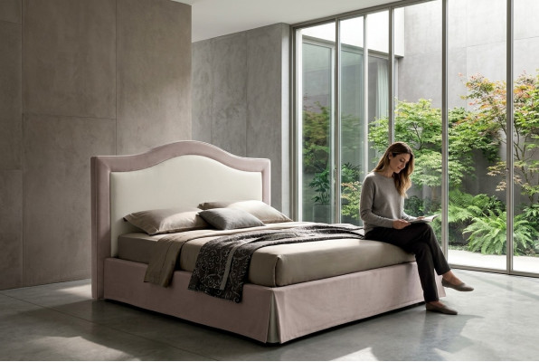 Bett Këssen Design Luxus Duebel Hotel Koppel Schlofzëmmer Textil 180x200cm Better