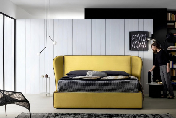 Miwwel Stoff Design Ariichtung Polsterbett Rumm Better Luxus Bett Hotel Royal