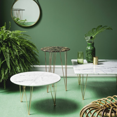 Italienesch modern Canapé Dësch Holz Dësch geschnëtzt Luxus Design Miwwelen Dëscher