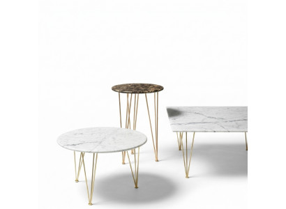 Italienesch modern Canapé Dësch Holz Dësch geschnëtzt Luxus Design Miwwelen Dëscher
