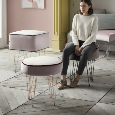 Sëtzocker Hocker Ottomane Relax Pouf Foussocker Ronn Hocker Polsterhocker Nei