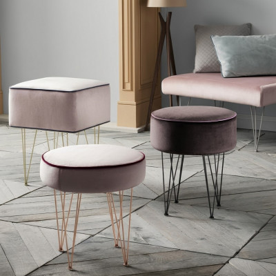 Sëtzocker Hocker Ottomane Relax Pouf Foussocker Ronn Hocker Polsterhocker Nei