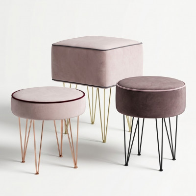 Sëtzocker Hocker Ottomane Relax Pouf Foussocker Ronn Hocker Polsterhocker Nei