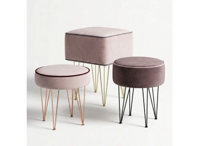 Sëtzocker Hocker Ottomane Relax Pouf Foussocker Ronn Hocker Polsterhocker Nei
