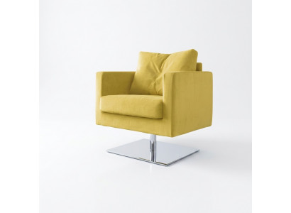 Fotell Stull Polster Fernseh TextilGiel Luxus Stoffer Design Lounge Club Relax Nei