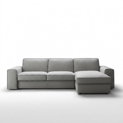 Modernen Luxus Eck Textil Holz Sofa L-Form alfitalia Design Polster Wunnzëmmer