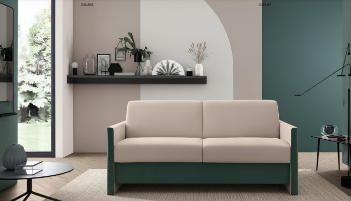 Sofa 3Sëtzplatz Sofa Couch Pouf Setz Dräisëtzer Alfitalia Sofas Couchen Textil