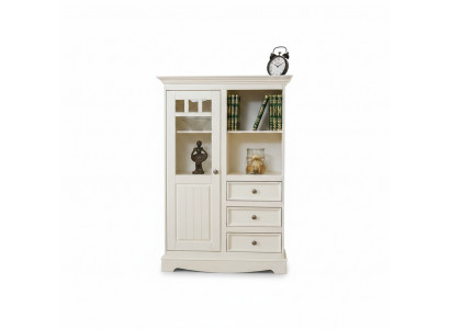 Landhaus Kommode Schaf Regal Massivholz Héichschaf Regal Bicher Bar Schief