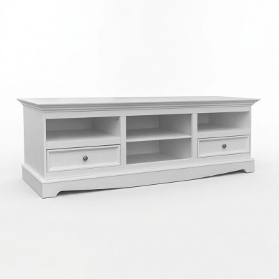 Lowboard TV Miwwel Schief Sideboard RTV Kommod TV Schaf Landhaus Lowboards