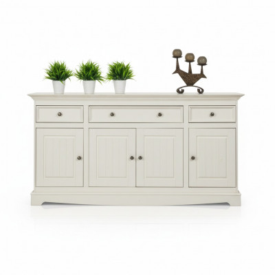 Designer Landhaus Kommode Anrichte Schaf Regal Holz Luxus Kommoden Sideboard