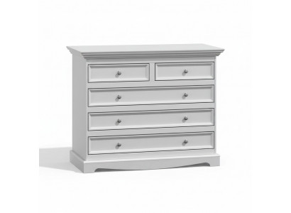 Landhaus Kommode Holz Armoire Héich Schaf Schief Sideboard Kommoden Miwwelen