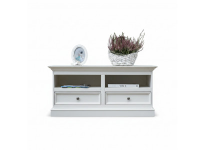 Landhaus Lowboard TV Miwwelen Schief Fernsee-Schaf Sideboard RTV Kommode Nei