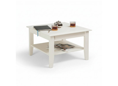 Holz Couchtisch Kaffisdësch Säitentësch Design Dësch Wunnzëmmerdësch Dëscher