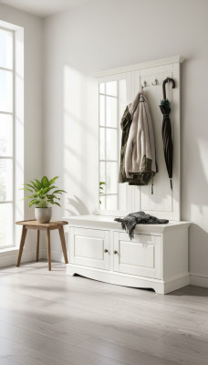 Garderobe Set Schaf Schongschaf Schaf Komplett Set Ständer Spigel 2tlg.