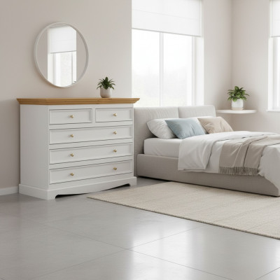Kommod Design Wunnzëmmer Miwwelen Holz Kommoden Sideboard Lowboard Landhaus NEI