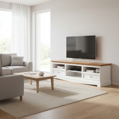 Klassesche Stil Miwwel Holz Kommode Schaf rtv Kommoden TV Sideboard Niddrege Board
