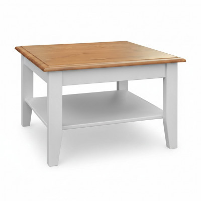 Eedlen Landhaus Klassischen Couchtisch Säitentisch Sofa Wunnzëmmer Dësch Holz