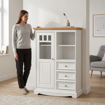 Kommoden Regal Holz Schaf Schief Schief Wäiss Anrichte Landhaus Kommod Anrichte