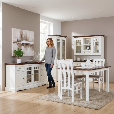 Kommoden Héich Schaf Säit Niddreg Board Kommoden Design Edel Luxus Schranken Holz Nei