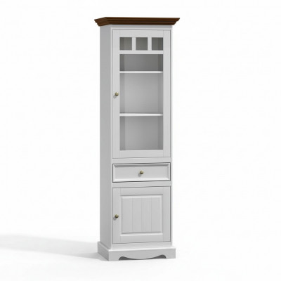 Schaf Kommode Vitrin Kolonialstil Miwwelen Sideboard Anrichte Vitrin Holz Nei