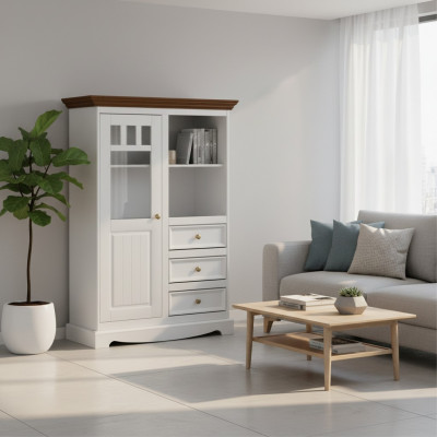Kommodenschaf Holzaffer Wunnzëmmer Holz Design Klassesch Kommod Kommoden