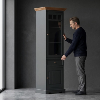 Wunnzëmmer Anrichte Designer Schaf Schief Kommode Vitrin Kommoden Vitrinnen
