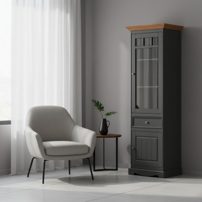 Wunnzëmmer Anrichte Designer Schaf Schief Kommode Vitrin Kommoden Vitrinnen