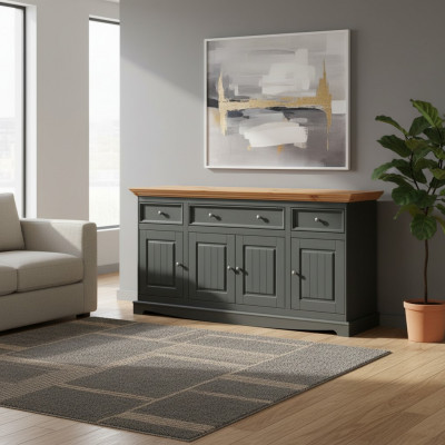 Design Klassesch Kommod Kommoden Holz Anrichte Klassesch Sideboard Héich Schaf