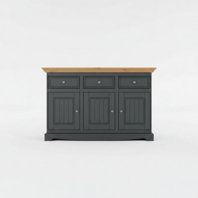 Design Kommode Holz Miwwel Schaf Vitrin klassesch Schaf Buffet Bar Anrichte