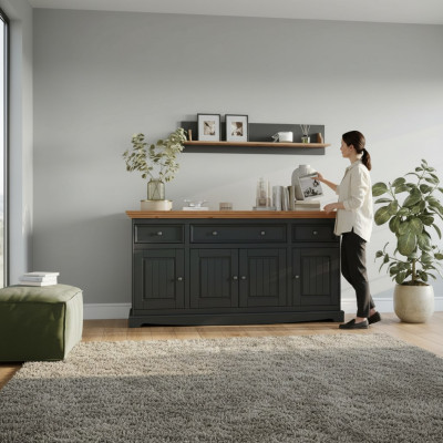 Miwwelen Massivholz Schief Anrichte Kommoden Massiv Kommode Buffetschaf Schaf Nei