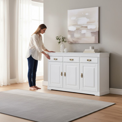 Buffet Schaf Regal Luxus Wunnzëmmer Design Sideboard Landhaus Kommode