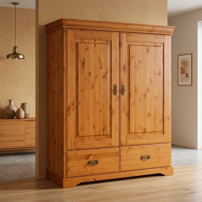 Schaf Schlofzëmmer Regaler Regal Schief Holz Méizweck Kleederschaf Miwwelen