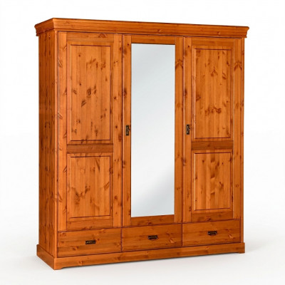 Kleederschaaf Holzschaf Schlofzëmmer Miwwelen Regal Kleederschaaf Schaf xxl