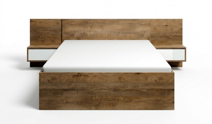 Schlofkummer Modern Holz Miwwelen Neit Bett Polster Design Luxus Duebel Hotel Better