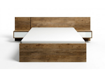 Schlofkummer Modern Holz Miwwelen Neit Bett Polster Design Luxus Duebel Hotel Better