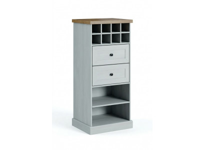 Landhaus Wäiss Schaf Kommode Lowboard Anrichte Holz Buffet Kommoden Sideboard