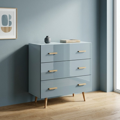 Design Kommode Holz Schaf Héichschaf Anrichte Tiräng Schief Kommoden