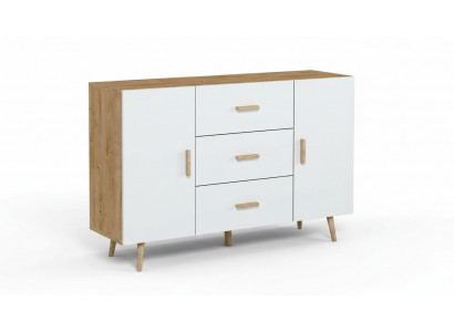 Kommode Regal 140cm Schiefen Regaler Späicher Héichglanz Nei Kommode Säitendësch