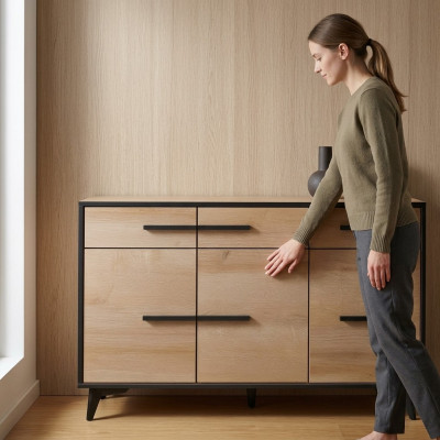 Design Kommode Schafschranken Luxus Holz Kommoden Schaf Regal Konsole Miwwelen Neit